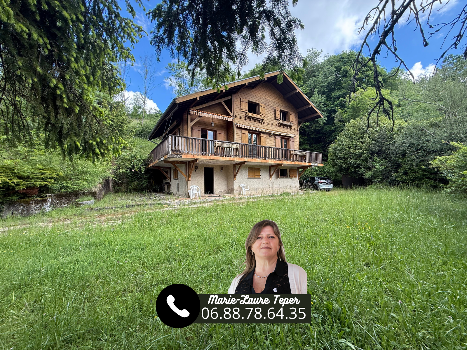 Chalet de 113m² sur 7500m² à VOIRON